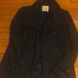 Charcoal Gray Pea Coat